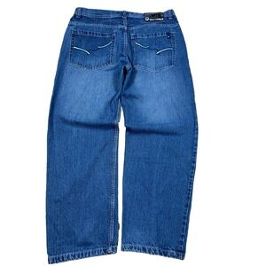 Vintage Y2K Southpole Jeans Men 36x30 Baggy Loose Fit Med Wash Skate Grunge